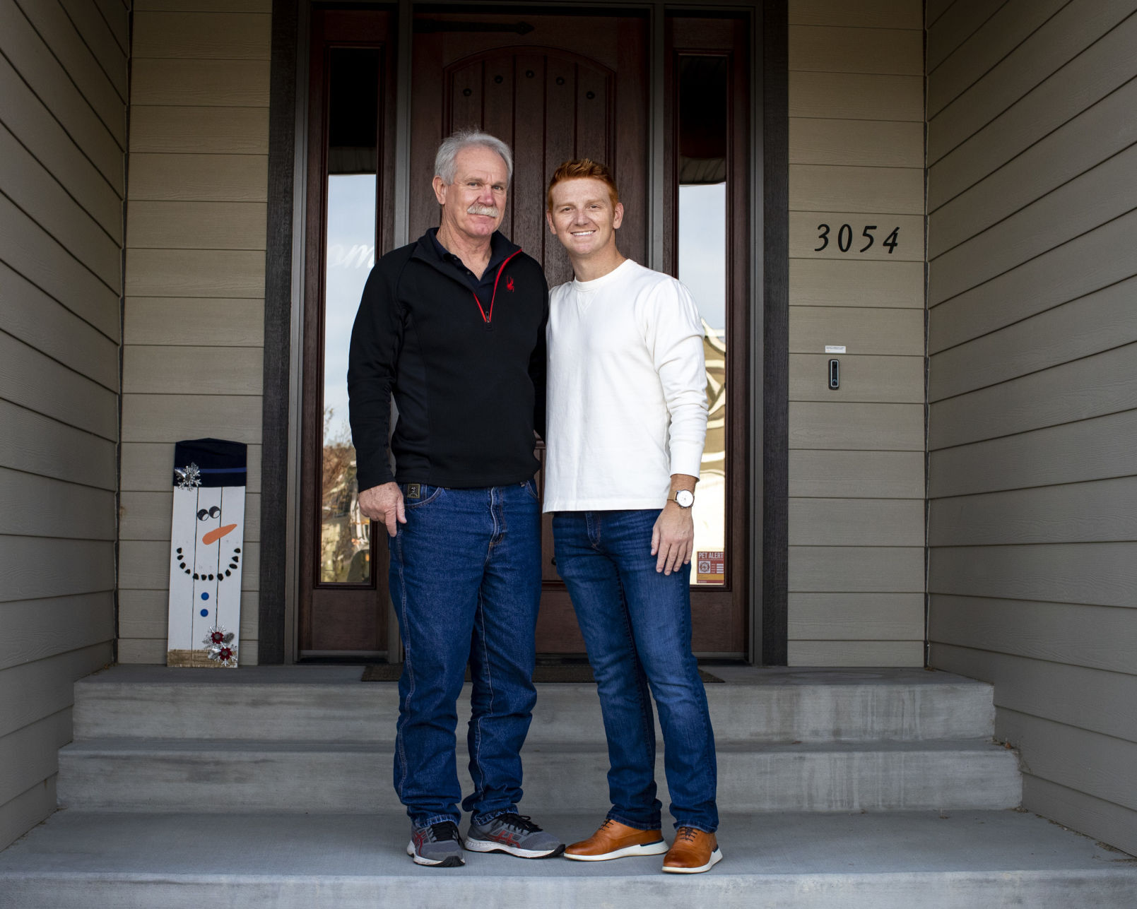 Paul Klaboe Sr. and Paul Klaboe Jr.